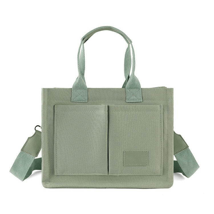 Hand Held Shoulder Canvas Tote Bag