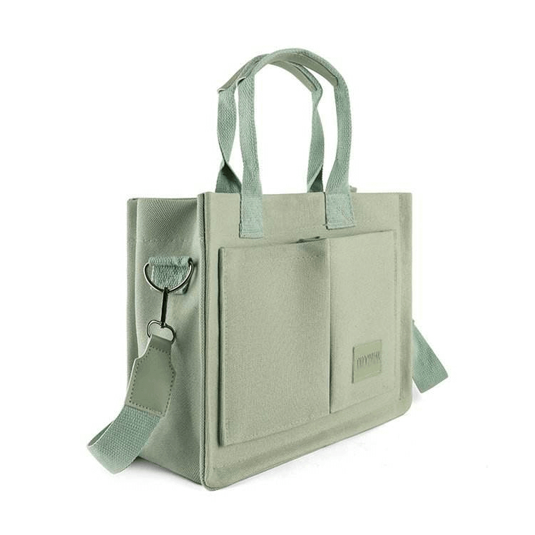 Hand Held Shoulder Canvas Tote Bag