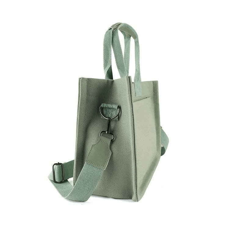 Hand Held Shoulder Canvas Tote Bag